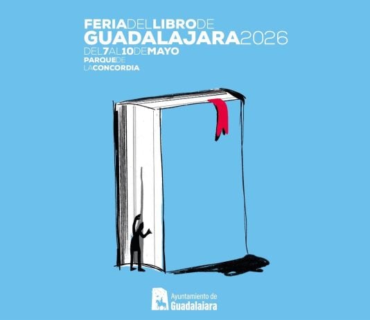 Cartel de la Feria del Libro de Guadalajara en su edición de 2026.