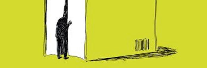 El jurado no pudo esconder la cabeza como sí hacía el personaje de la ilustración original.