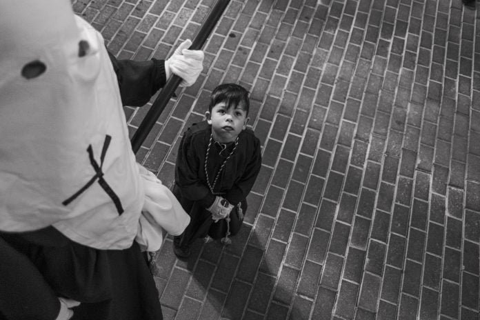 Traslado del Cristo de la Expiración en la Semana Santa de 2026. (Foto: Nacho Izquierdo)