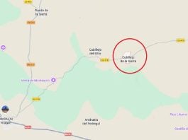 Localización de Cubillejo de la Sierra.