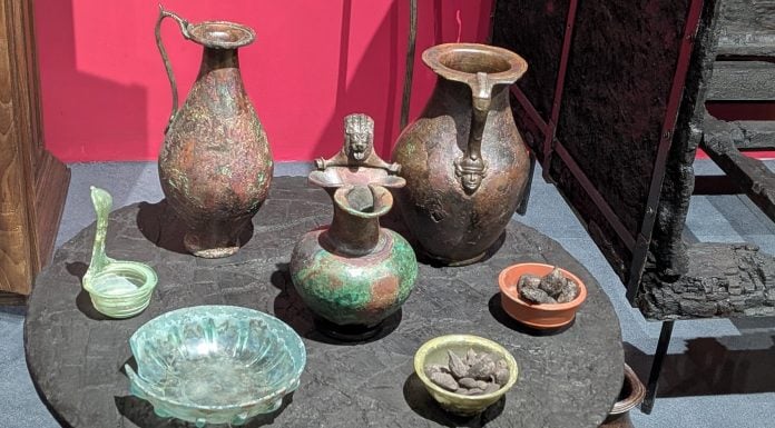 Comer como en la antigua Roma muy cerca de Guadalajara Objetos domésticos recuperados en Herculano, cerca de Nápoles. (Foto: La Crónic@)