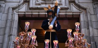 procesión en Madrid