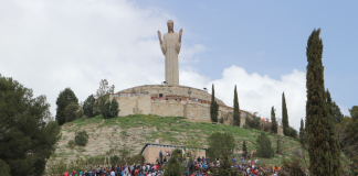 Romería al Cristo, en Palencia.