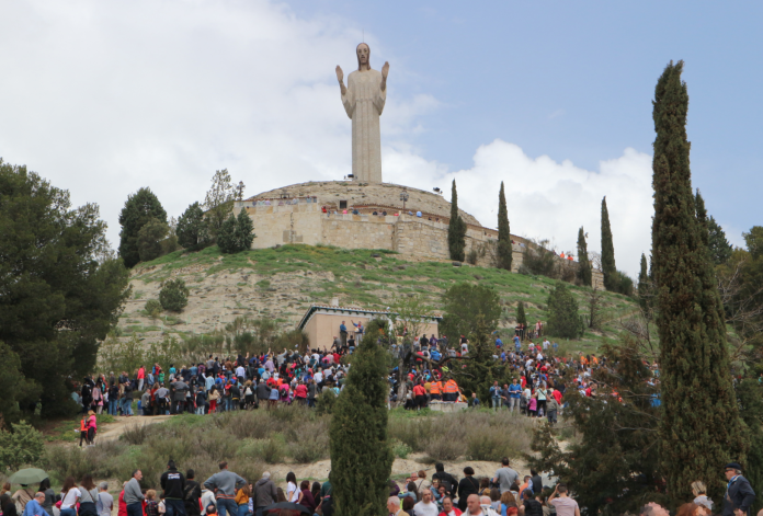Romería al Cristo, en Palencia.