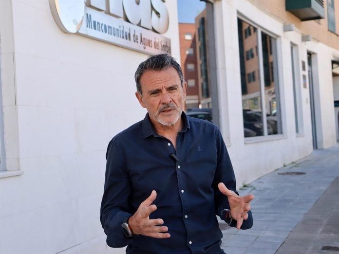 El vicepresidente de la MAS, Juan Carlos Martín, recién incorporado al cargo.