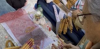 Encajera en la Concordia