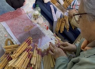 Encajera en la Concordia