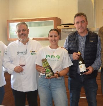 Vinos Altos de Pioz y espárragos verdes de Guadalajara, una combinación espectacular.