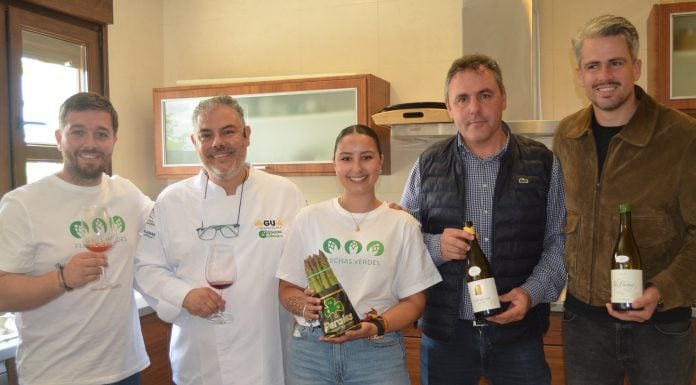 Vinos Altos de Pioz y espárragos verdes de Guadalajara, una combinación espectacular.