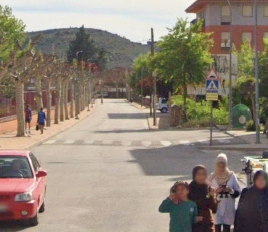 Calle de Santa Bárbara, en Sigüenza. (Foto: Google Maps)