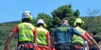 La excursión acabó en camilla Anciano evacuado en las Cárcavas el 23 de mayo de 2026.