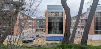 Nuevo campus de la Universidad de Alcalá en Guadalajara. Estado de las obras en marzo de 2026. (Foto: La Crónic@)