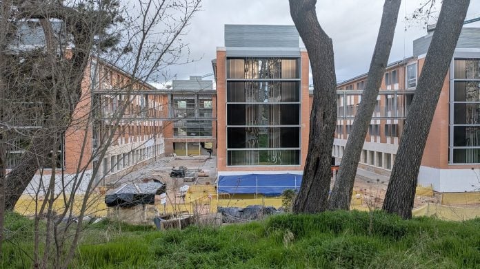 Nuevo campus de la Universidad de Alcalá en Guadalajara. Estado de las obras en marzo de 2026. (Foto: La Crónic@)
