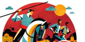 Ilustración elegida para promocionar el encierro de Brihuega de 2026.