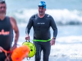 David Fernández, nadador en aguas abiertas.