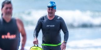 David Fernández, nadador en aguas abiertas.