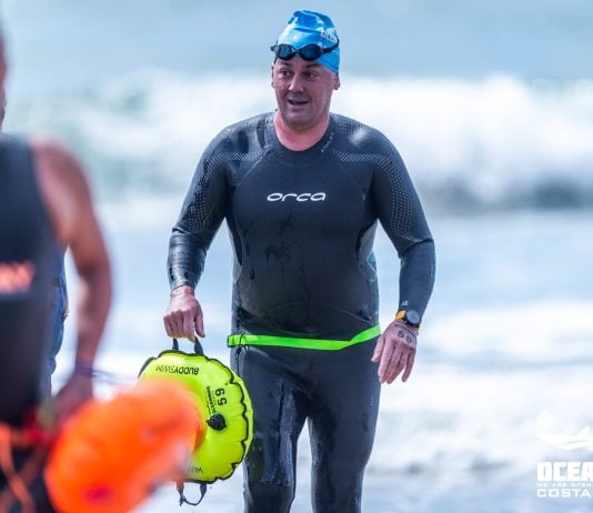 David Fernández, nadador en aguas abiertas.