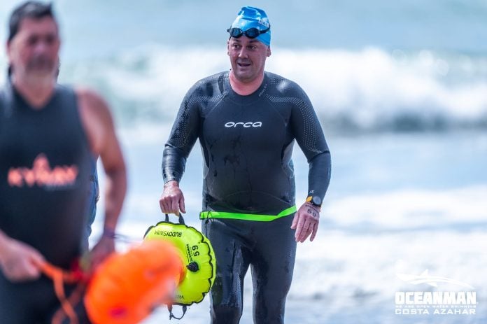 David Fernández, nadador en aguas abiertas.