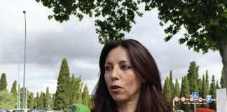 La portavoz socialista en el Ayuntamiento, Lucía de Luz, el 13 de mayo de 2026.