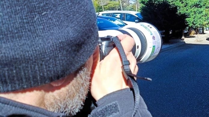 Fotógrafo en Guadalajara, en una imagen de archivo. (Foto: La Crónic@)