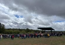 Mucho frío y menos políticos en la Marcha a Barbatona Tiempo complicado el de este domingo para la Marcha a Barbatona de 2026. (Foto: J. Sanz / La Crónic@)