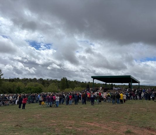 Tiempo complicado el de este domingo para la Marcha a Barbatona de 2026. (Foto: J. Sanz / La Crónic@)