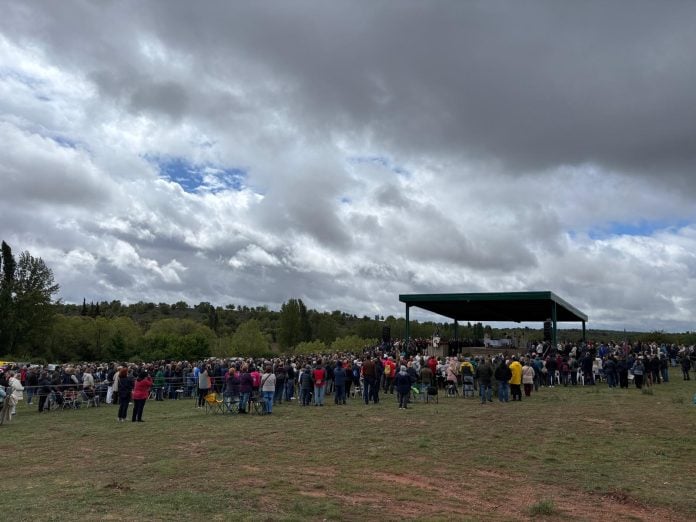 Tiempo complicado el de este domingo para la Marcha a Barbatona de 2026. (Foto: J. Sanz / La Crónic@)