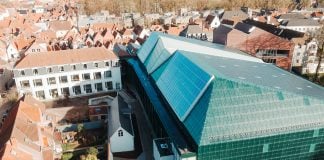 Edificio del nuevo Museo Brusk, en Brujas. (Foto: Musea Brugge | © Jasper van het Groenewoud)