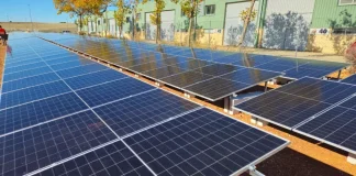 Paneles solares de Galp en Conway de Quer.