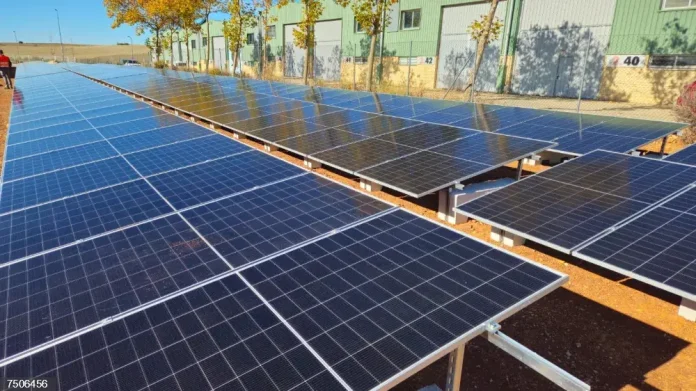 Paneles solares de Galp en Conway de Quer.