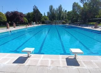 ¿Ganas de un chapuzón? La piscina de San Roque abrirá dentro de muy poco Piscina olímpica de San Roque en los días previos a la temporada de baños de 2026.