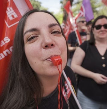 La manifestación del 1º de Mayo en Guadalajara está aquí, en 65 imágenes 1º Mayo en Guadalajara, 2026. (Foto: Nacho Izquierdo)