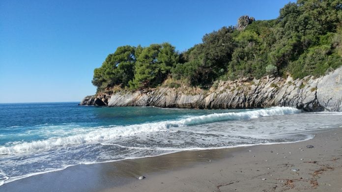 Playa de Macarro en Maratea.
