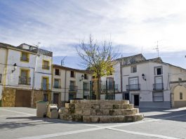 Plaza de Torralba, en la provincia de Cuenca.