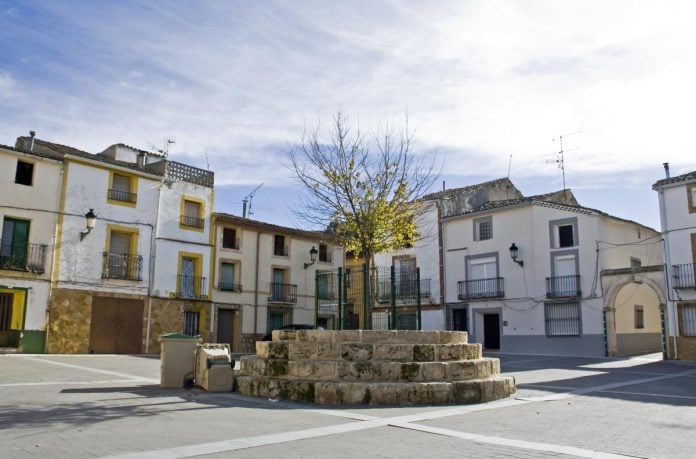 Plaza de Torralba, en la provincia de Cuenca.