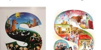 El cartel para las fiestas de Sigüenza y su posible precedente.