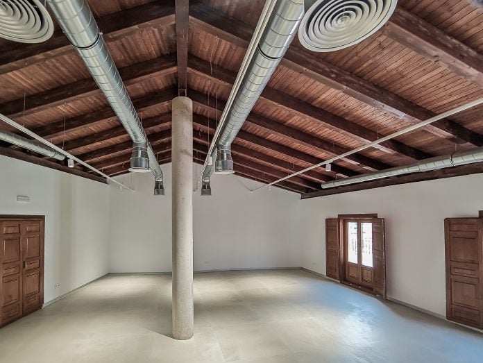 Una de las salas de la Casa del Cuento.