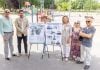 Presentación del nuevo parque infantil de La Chopera en Guadalajara.