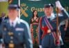 La directora general de la Guardia Civil, Mercedes González Fernández, durante la toma de posesión de la coronel Cristina Moreno como nueva jefa de la comandancia de la Guardia Civil de Barcelona. (Fotos: Kike Rincón / Europa Press)