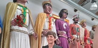La concejala de Aike, Susana Martínez.