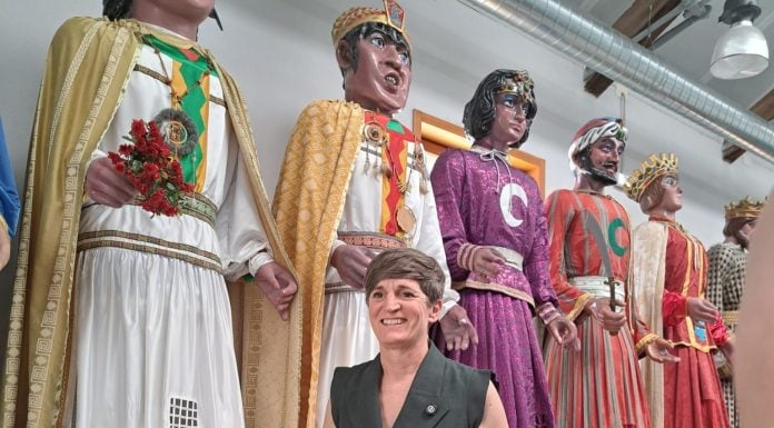 La concejala de Aike, Susana Martínez.