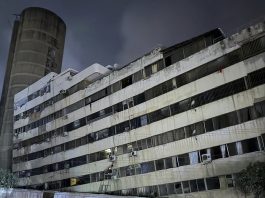 Uno de los edificios afectados por los terremotos de Venezuela en junio de 2026. (Foto: Mikhail Mikhail Makeyev / Zuma Press