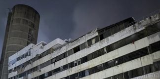 Uno de los edificios afectados por los terremotos de Venezuela en junio de 2026. (Foto: Mikhail Mikhail Makeyev / Zuma Press