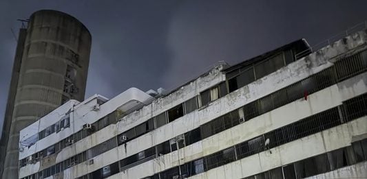 Uno de los edificios afectados por los terremotos de Venezuela en junio de 2026. (Foto: Mikhail Mikhail Makeyev / Zuma Press