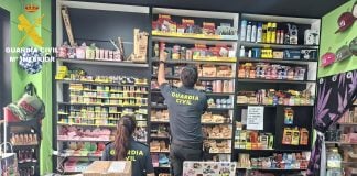 Una grow-shop en Cuenca, objeto de la investigación de la Guardia Civil.