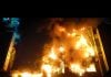 El incendio de palés en el Polígono del Henares, a vista de dron l incendio de la empresa Regusa el 3 de junio de 2026, a vista de dron.