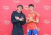 Lamine Yamal y su "doble" en Berlín. (Foto: ©Madame Tussauds)