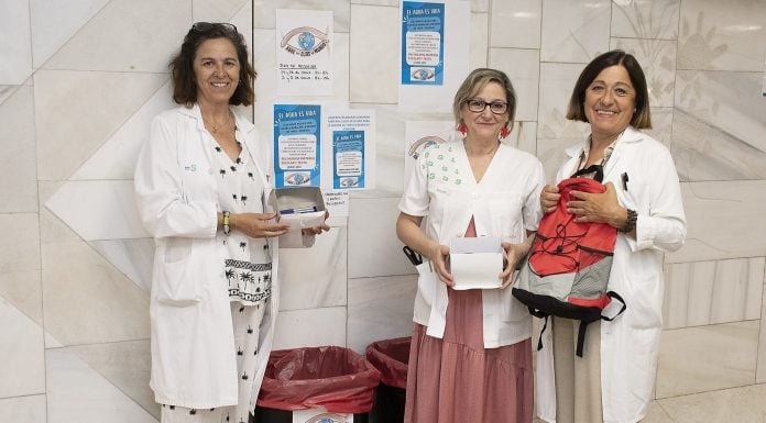 En el Hospital de Guadalajara se preocupan por Senegal Presentación de 'El Agua es Vida', proyecto solidario.