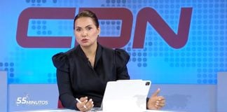 Un momento del reportaje dedicado a José Bono en el canal CDN y origen de esta nueva polémica sobre sus inversiones en la República Dominicana.