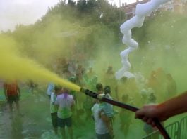 Carrera de los colores 2026 en Cabanillas.
